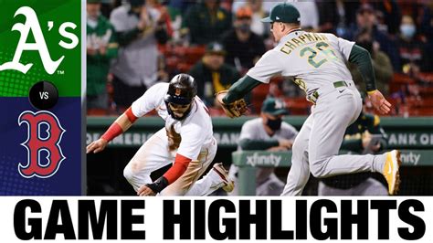 A's vs. Red Sox Highlights - YouTube