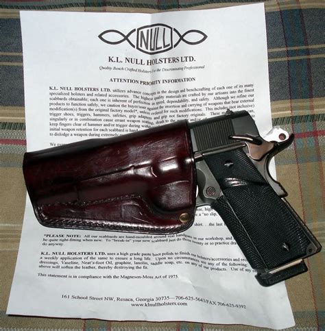 Holster recommendations for Kimber 1911 | Long Island Shooters Forum