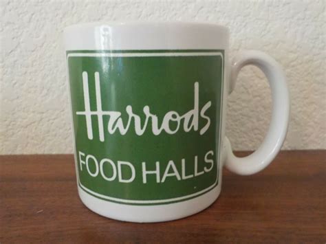 Harrods Food Halls Cup / Mug 10 oz, England John Buck, Coffee / Tea, Ceramic | #4662171481