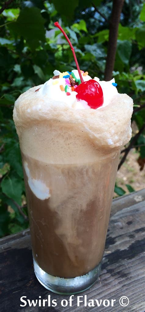 Root Beer Floats - Swirls of Flavor