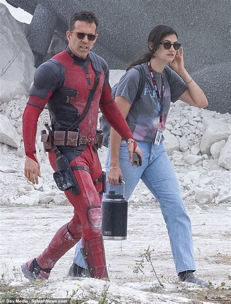 Ryan Reynolds and Hugh Jackman film first scenes for Deadpool 3 | Daily Mail Online