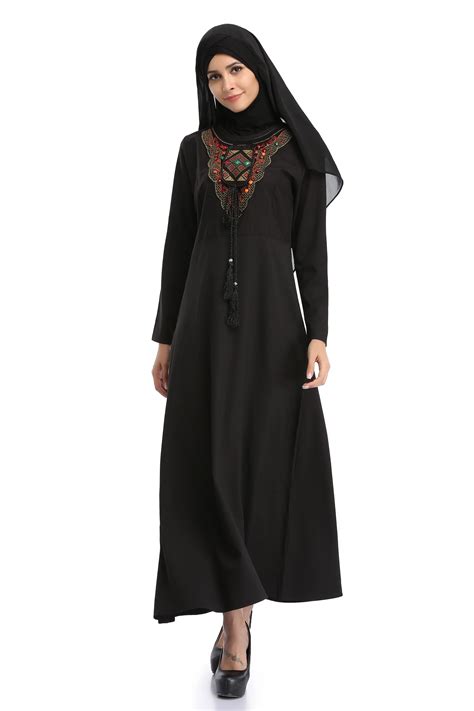 Muslim Women Clothing National Wind Hui Abaya Clothing Temperament ...