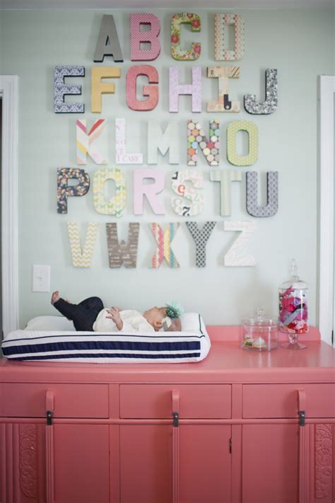 Alphabet Nursery Art - Project Nursery