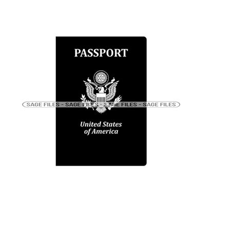 American Passport Svg, US Passport SVG, Travel Svg, Vacation - Inspire ...