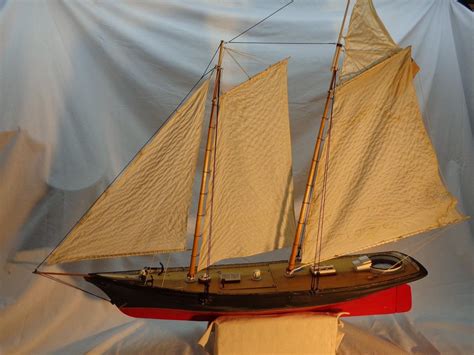 America 1851 Racing Yacht Schooner pond sail Model America's Cup NYYC assembled | #1870092351