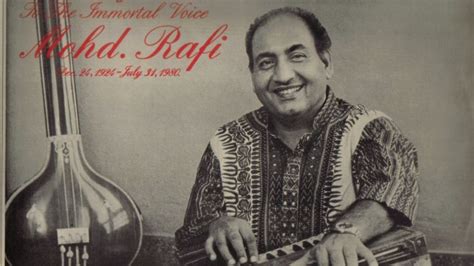 Recalling Mohammed Rafi's greatest hits