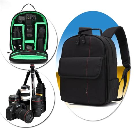 DSLR Camera Bag Backpack For Nikon D5300 D7500 D3400 P900 D7200 D7100 D7000 D750 D90 D80 D3300 ...