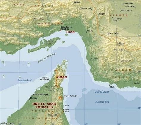 Strait of Hormuz - Geography - The Strauss Center