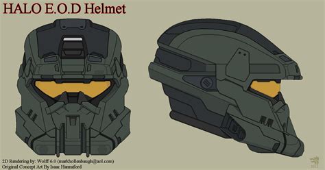 Halo EOD Helmet | Halo armor, Halo, Armor concept