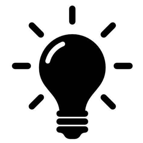 Idea and creativity symbol of a lightbulb free vector icons designed by Freepik | Vector icon ...