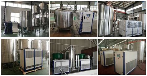 Factory Directly -5 Deg C Glycol Chiller for Beer Brewery Support ...