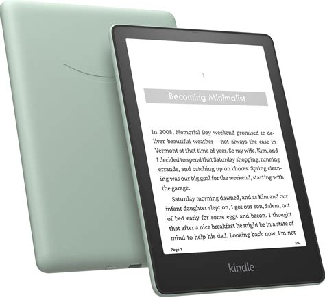 Amazon Kindle Paperwhite Signature Edition - 32gb - 2023 - Agave Green International Shipping