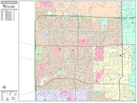 Coral Springs Fl Zip Code Map - United States Map