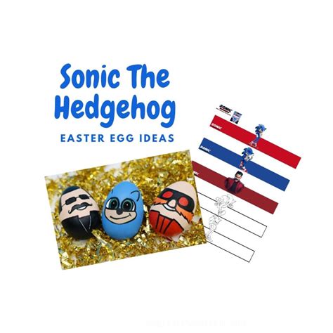 Sonic The Hedgehog Easter Egg Ideas - Pretty in Baby Food