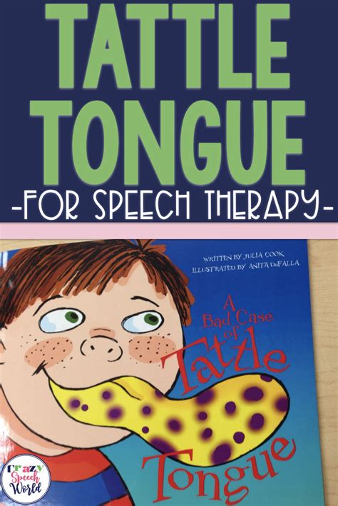 Tattle Tongue Book Craftivity! - Crazy Speech World