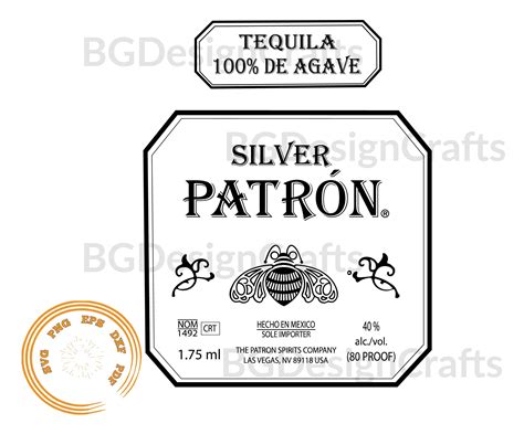 Silver Patron SVG, Tequila Svg, Soy El Patron SVG, Tequila Patron Svg, Hecho Un Cabron SVG, Cut ...