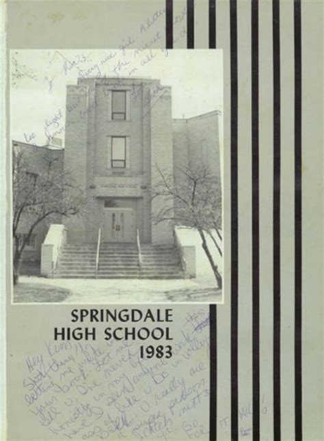 Explore 1983 Springdale High School Yearbook, Springdale PA - Classmates