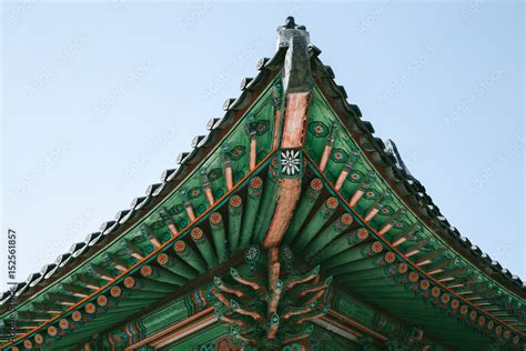 Gyeonghuigung Palace, Korean traditional old architecture Stock Photo ...