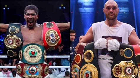 Anthony Joshua vs Tyson Fury set to take place on the 14th of August ...