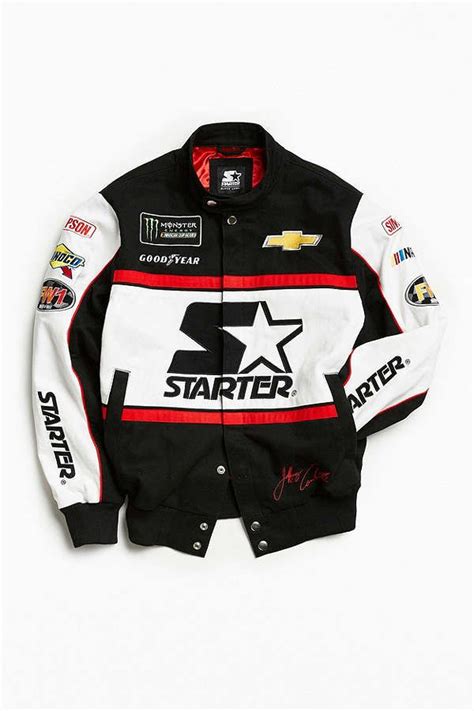 Starter Black Label + UO NASCAR Racing Jacket | Racing jacket, Nascar ...