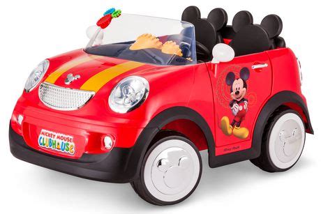 KidTrax Kid Trax 12V Mickey Mouse Coupe Ride on Vehicle | Walmart Canada