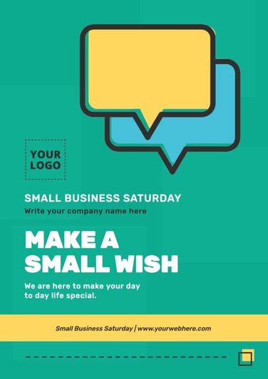 Small Business Saturday Flyer Templates