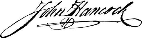 John Hancocks | John hancock, Declaration of independence, Signature