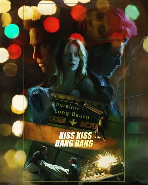 Kiss Kiss Bang Bang | Poster By John Dunn