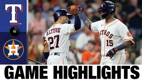 Rangers vs Astros highlights | 06/16/2021 | Houston Astros