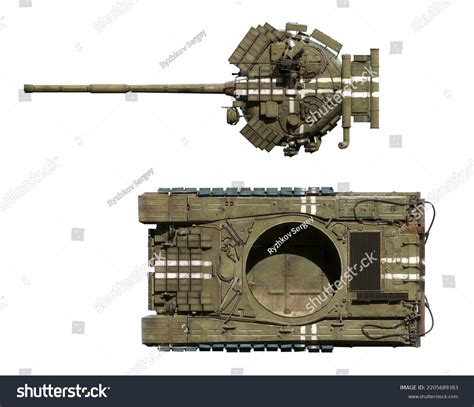 3drenders Soviet Tank T64bv Operated By Stock Illustration 2205689383 ...