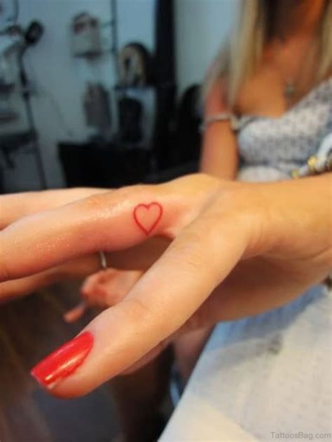 59 Small Heart Tattoos On Finger - Tattoo Designs – TattoosBag.com