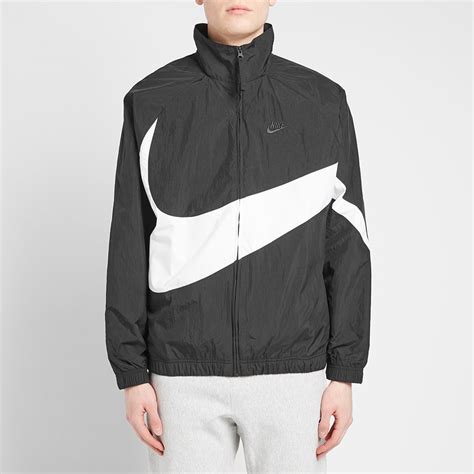 Nike Big Swoosh Woven Jacket Black & White | END. (US)