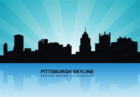 Pittsburgh skyline vector - Download Free Vector Art, Stock Graphics & Images