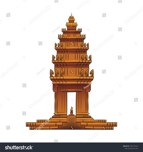 46 Independence monument cambodia Stock Illustrations, Images & Vectors ...