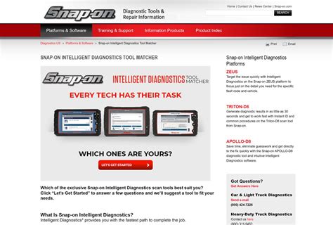 Snap-on adds tool matcher feature to website | Vehicle Service Pros