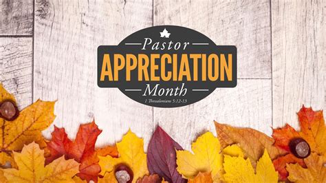 Pastor Appreciation Month — Revive Brooklyn Park Church