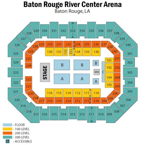 Raising Cane’s River Center Seating Chart « Raising Cane's River Center