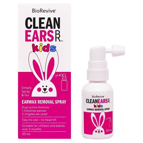 CleanEars Kids Ear Wax Removal Spray 30mL - Adore Pharmacy