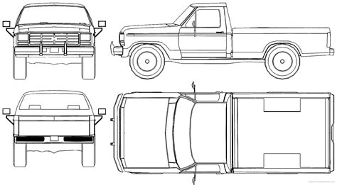 ford-f-100-pick-up-1978.gif (GIF Image, 1817 × 1001 pixels) - Scaled (93%) | Blueprints, Model ...