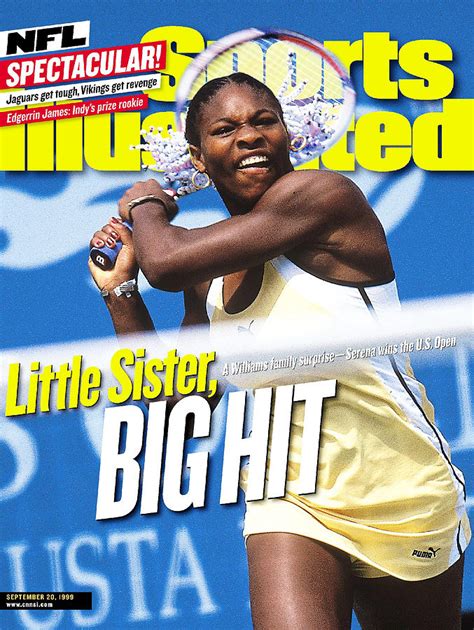 Usa Serena Williams, 1999 Us Open Sports Illustrated Cover Photograph by Sports Illustrated ...