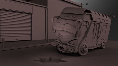 Matatu Culture - 3d artist Sanya Luigi - Hum3D