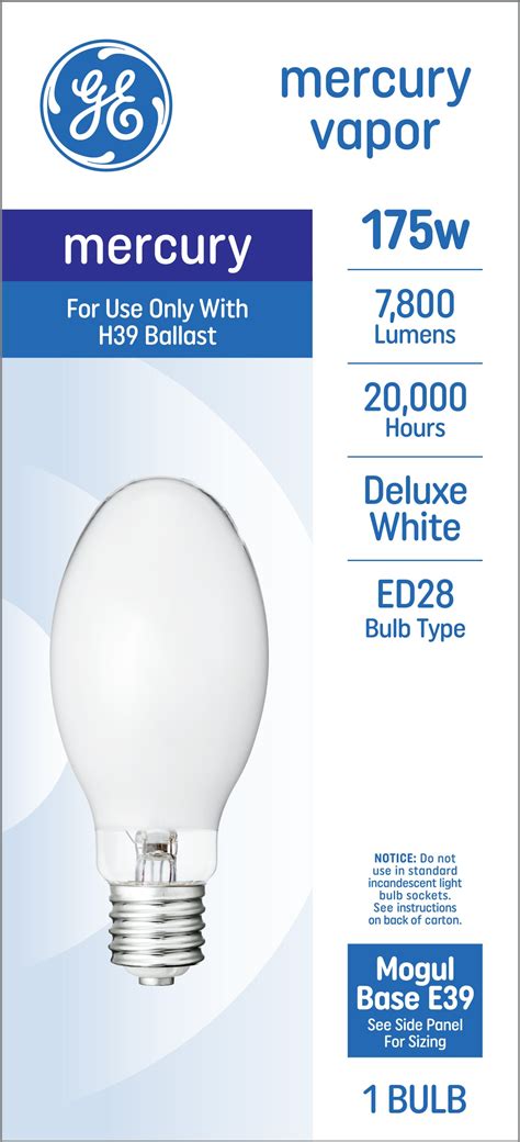 Mercury vapor General Purpose Light Bulbs at Lowes.com