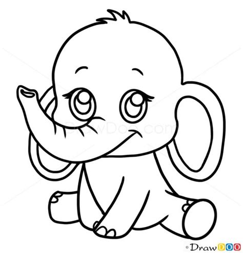 Gajah Drawing - ClipArt Best