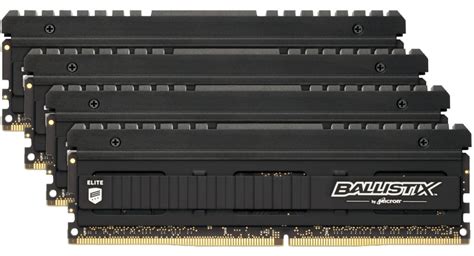 Ballistix Elite 32GB (4x 8GB) 4000MHz DDR4 RAM - BLE4K8G4D40BEEAK | CCL ...