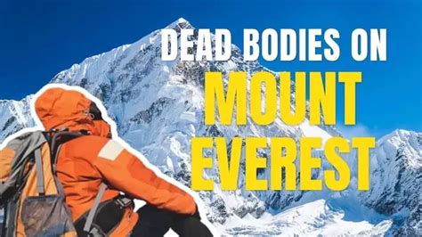 umorismo Tradimento sudest everest dead bodies map Forza motrice Merci ...