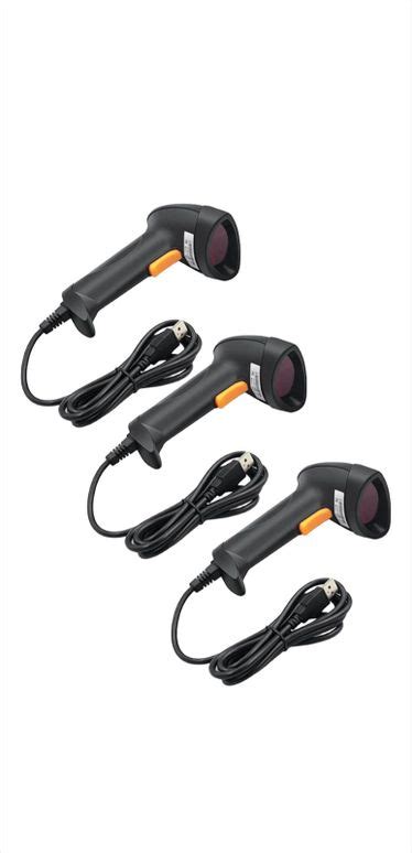 Handheld Laser Barcode Scanner USB 2.0 Wired Pack Of 3 | Shop Today. Get it Tomorrow! | takealot.com