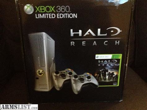 ARMSLIST - For Sale/Trade: Xbox 360 Halo Reach Limited Edition Slim Console