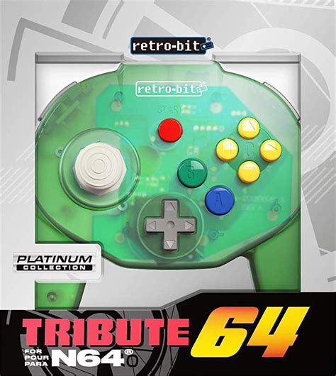 Retro-Bit Tribute64 Nintendo 64 Controller - Forest Green (N64)(New) | Buy from Pwned Games with ...