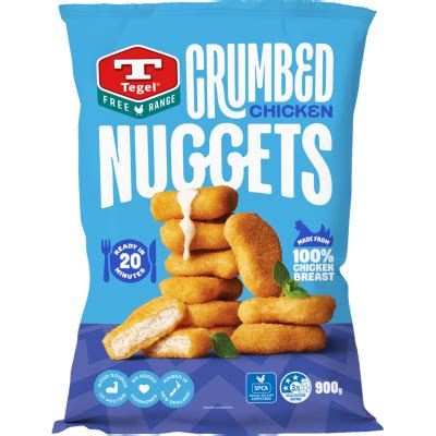 Tegel Free Range Crumbed Chicken Nuggets 900g | Chilled, Frozen ...