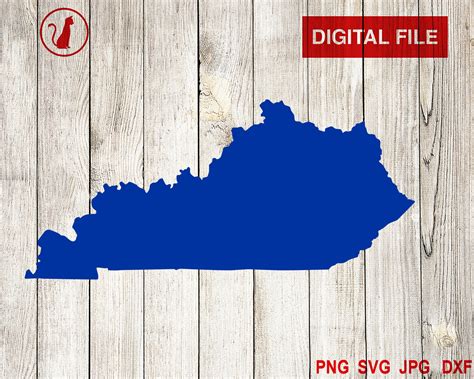 Kentucky svg Kentucky Cut File Kentucky Cricut Kentucky | Etsy